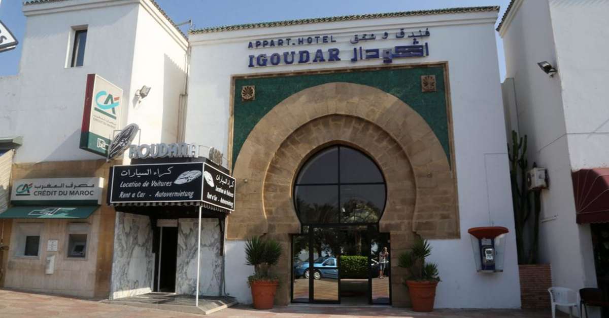 Een foto van de buitenkant van Residence Igoudar