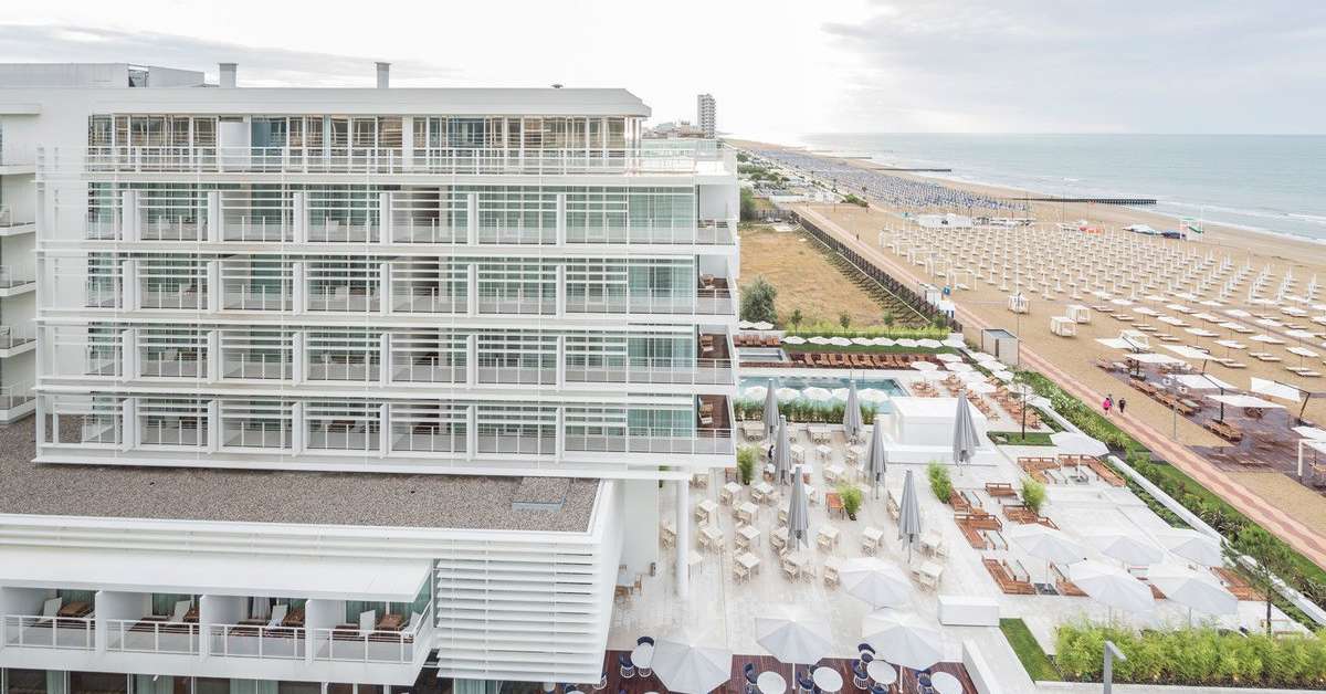 Een foto van een overzicht van Falkensteiner Hotel & Spa Jesolo