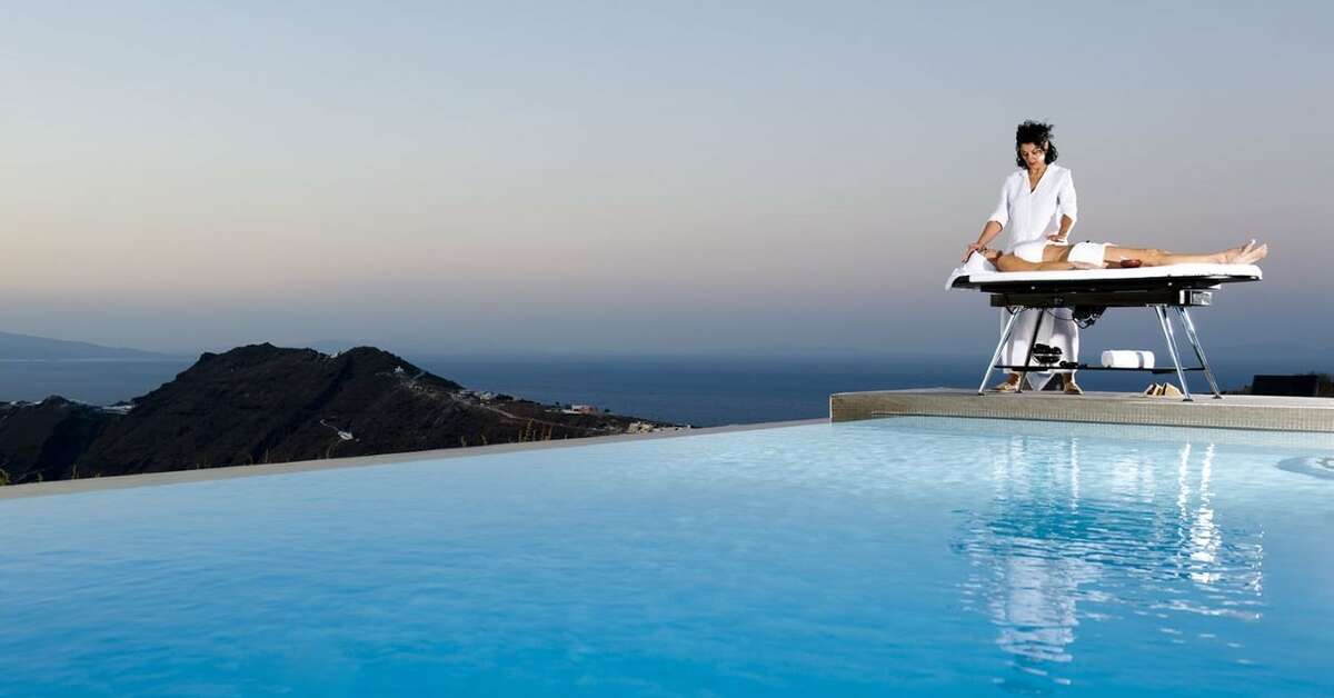 Ein Foto von den Einrichtungen im Avaton Resort & Spa
