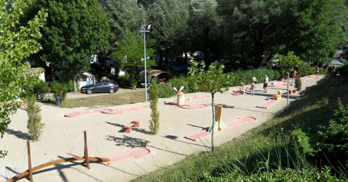 Een foto van de faciliteiten bij Camping Domaine du Verdon
