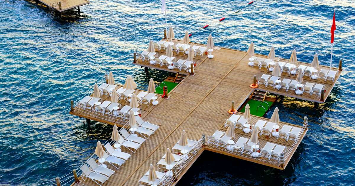 Een foto van het strand bij Blue Dreams Resort & Spa