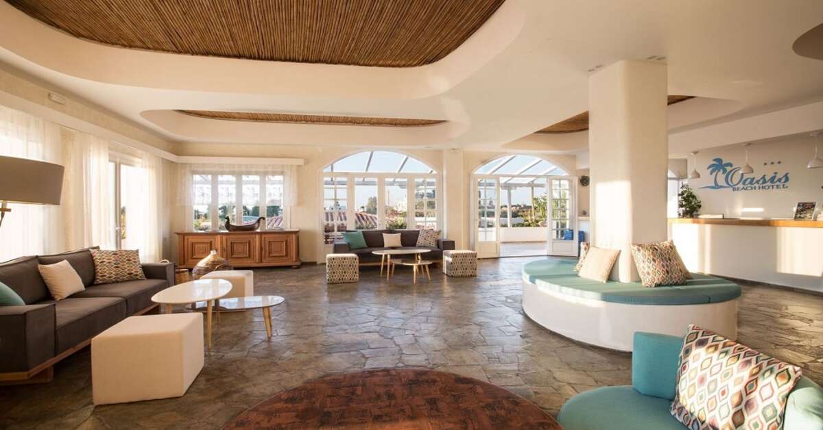 Een foto van het interieur van Anissa Oasis Beach