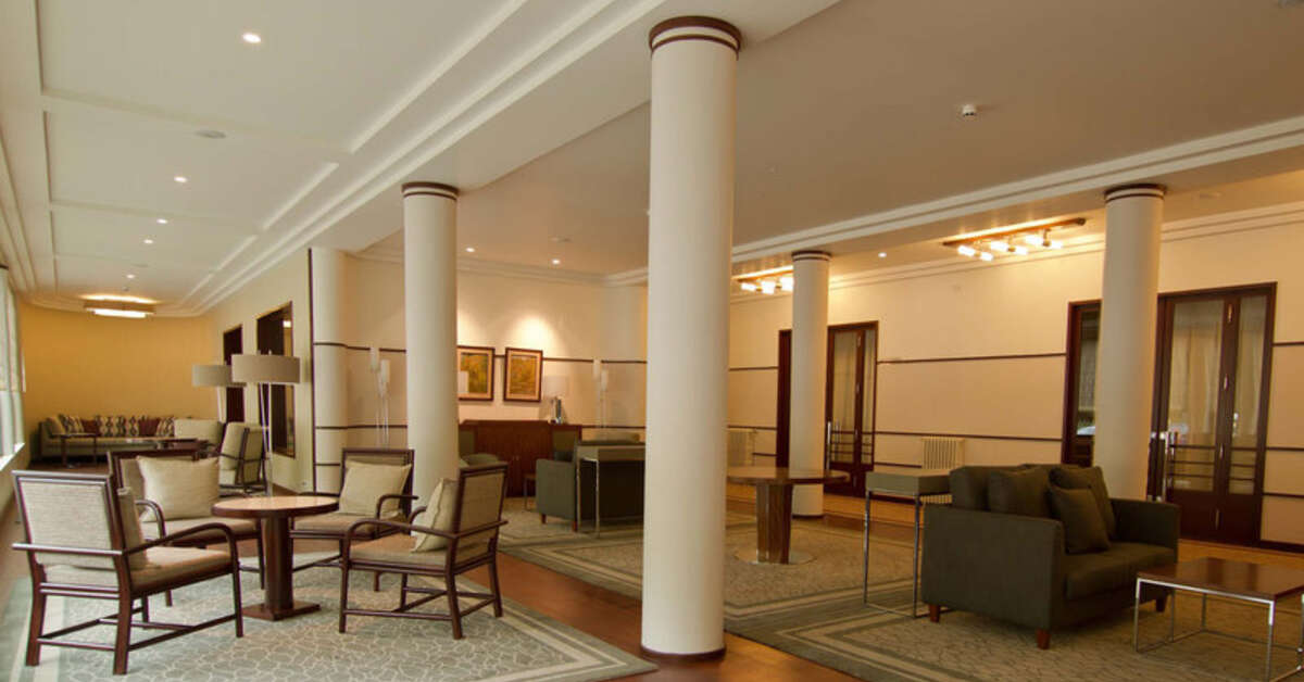Een foto van het interieur van Terra Nostra Garden Hotel