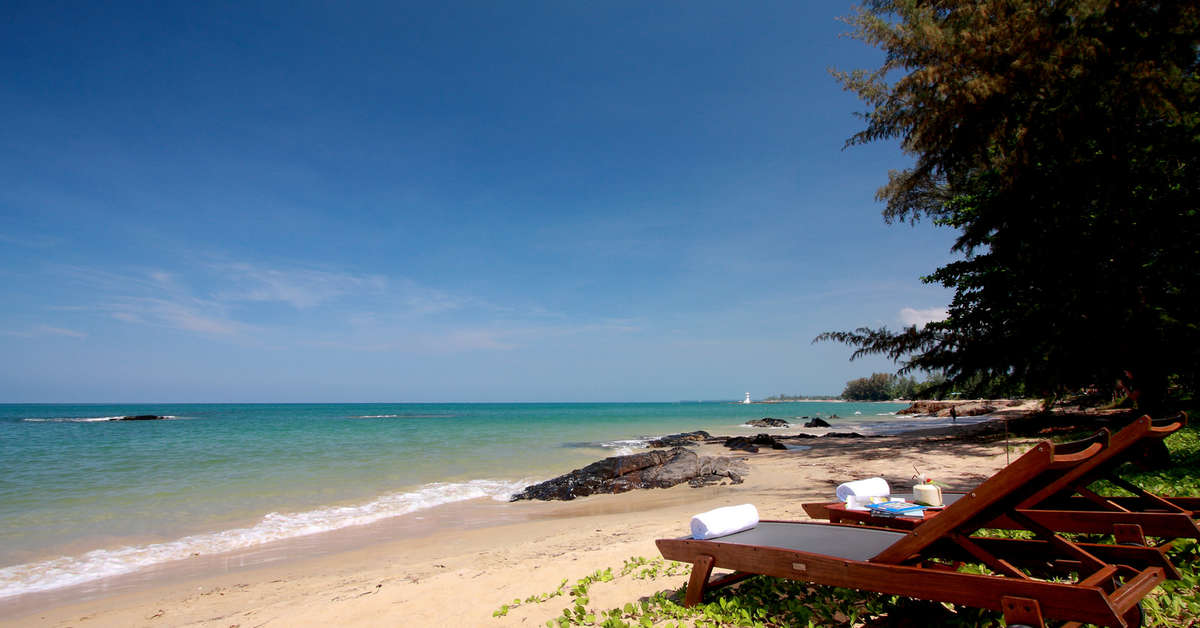 Een foto van het strand bij Sentido Khao Lak Resort