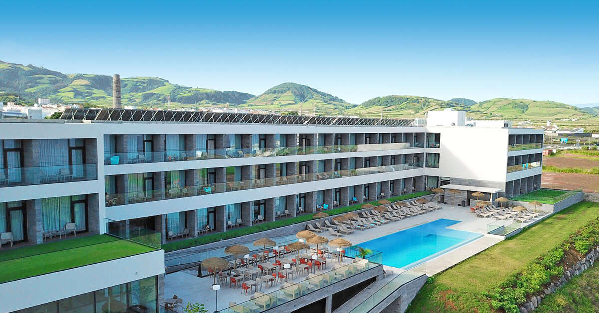 Een foto van het zwembad bij Hotel Verde Mar & Spa