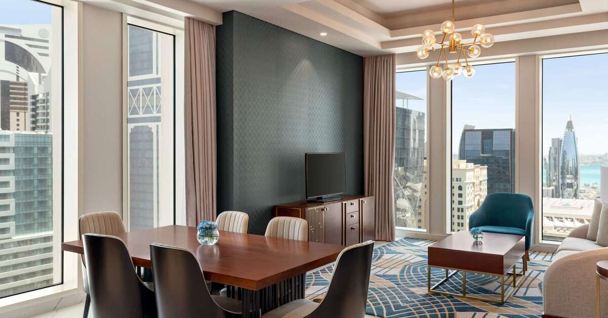 Een foto van Wyndham Grand Doha West Bay Beach