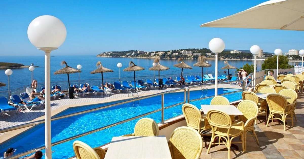 Een foto van het zwembad bij Hotel Florida Magaluf
