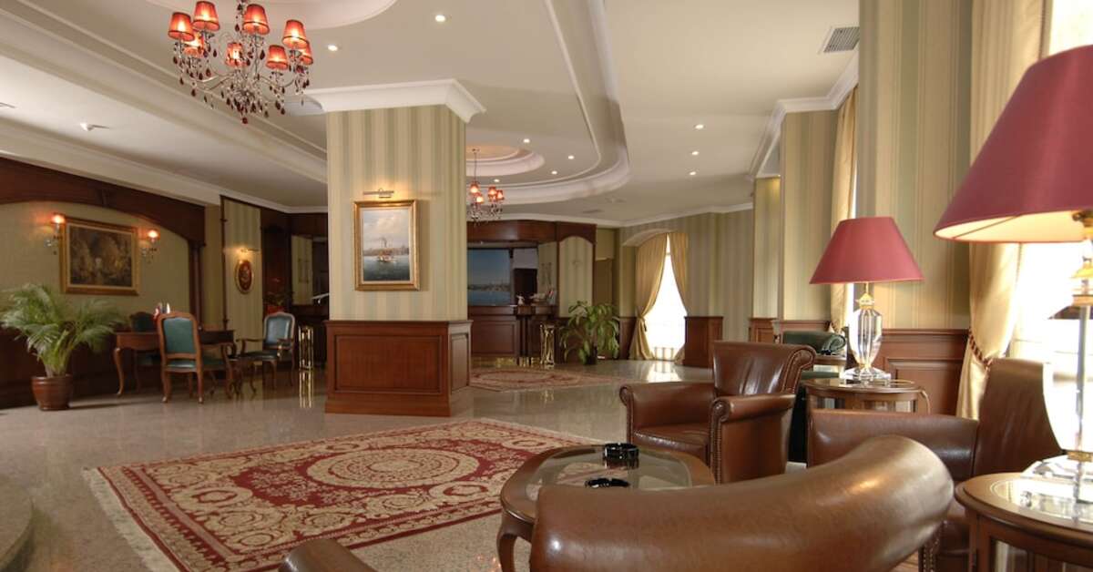 Ein Foto vom Innenbereich im Grand Yavuz Hotel