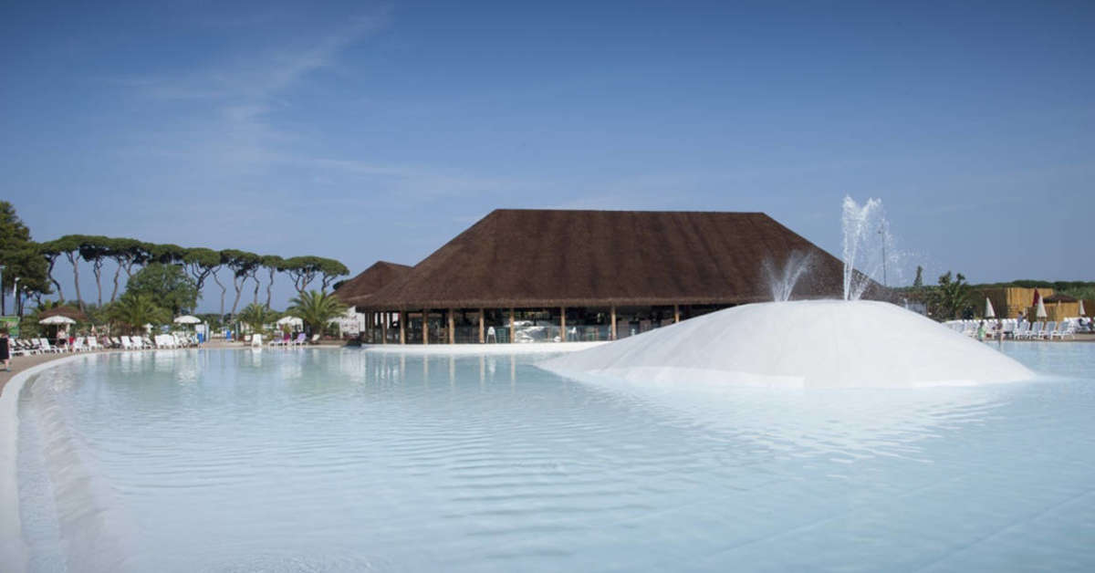 Een foto van het zwembad bij Camping Village Park Albatros