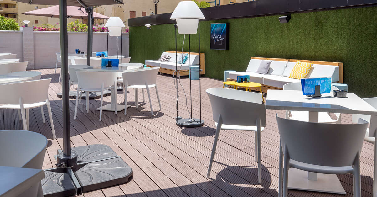Een foto van de faciliteiten bij Aparthotel Veramar