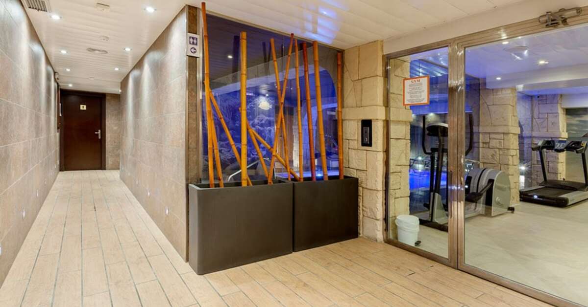 Een foto van het interieur van Hotel Pimar & Spa