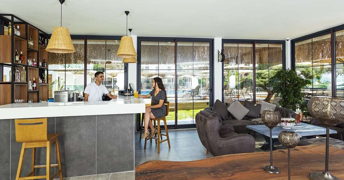 Een foto van de faciliteiten bij Yalipark Beach Hotel