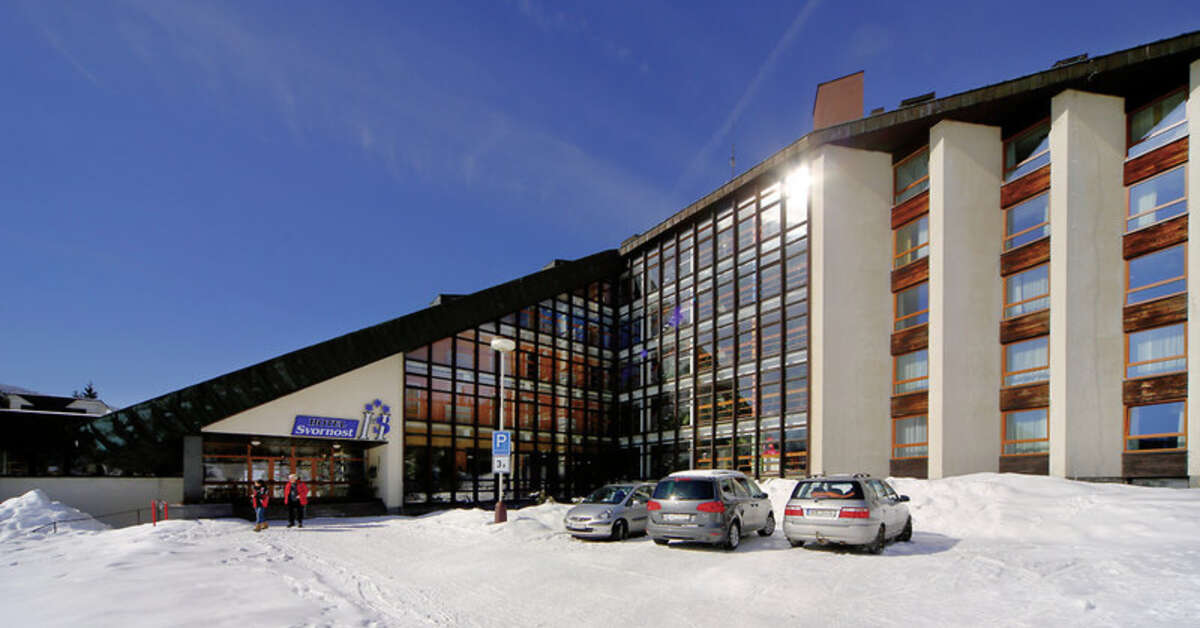 Een foto van de buitenkant van Wellness Hotel Svornost