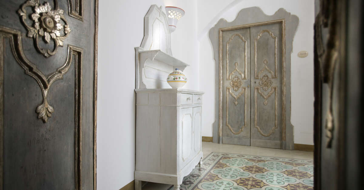Een foto van het interieur van Relais Corte Palmieri