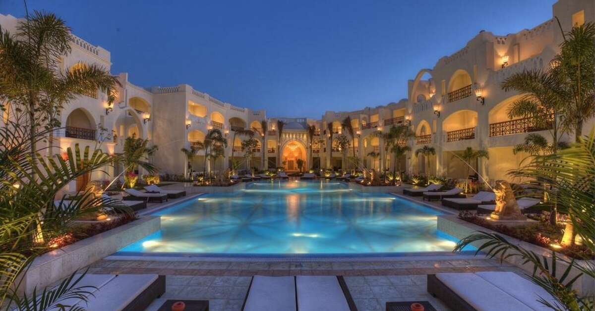 Ein Foto vom Pool im Swissotel Sharm El Sheikh All Inclusive Collection