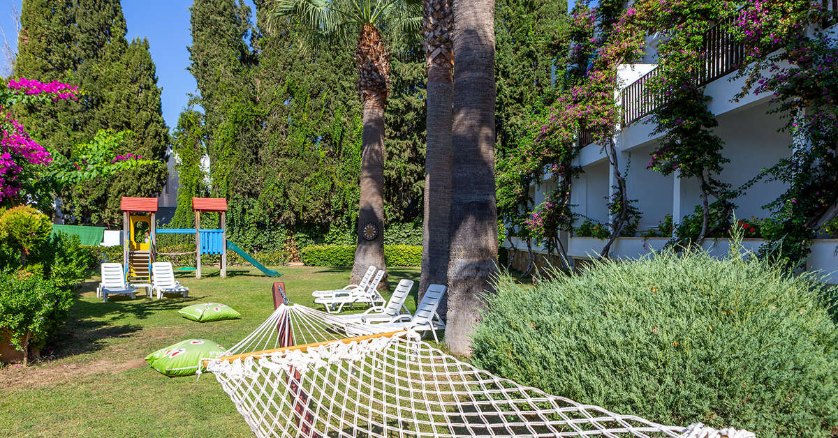 Een foto van het terras bij Natur Garden Hotel