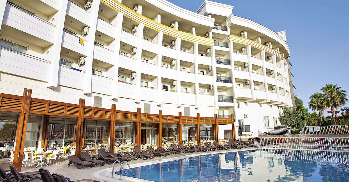 Een foto van het zwembad bij Side Alegria Hotel & Spa