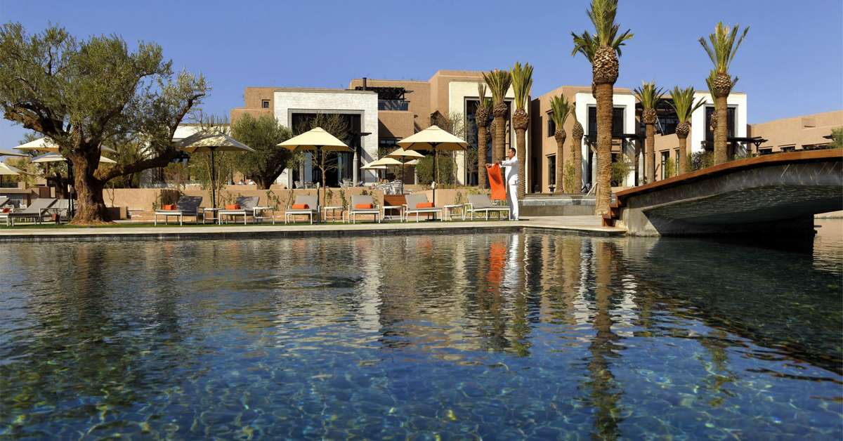 Een foto van een overzicht van Royal Palm Marrakech