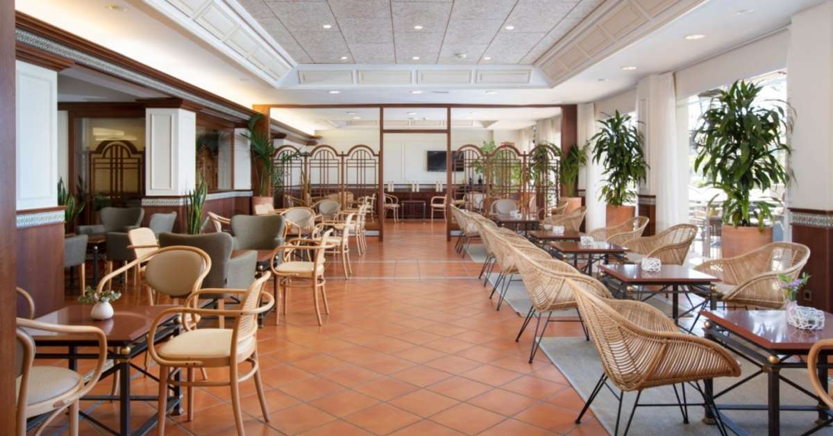 Een foto van de faciliteiten bij Hotel Roses Platja