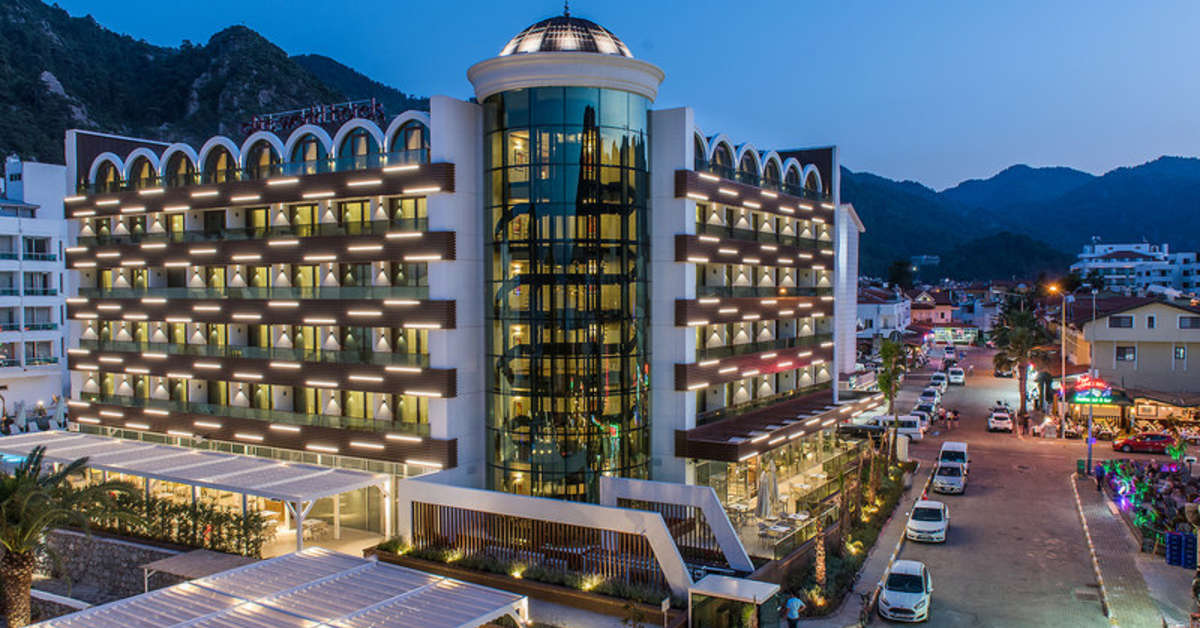 Een foto van de buitenkant van Elite World Marmaris Hotel