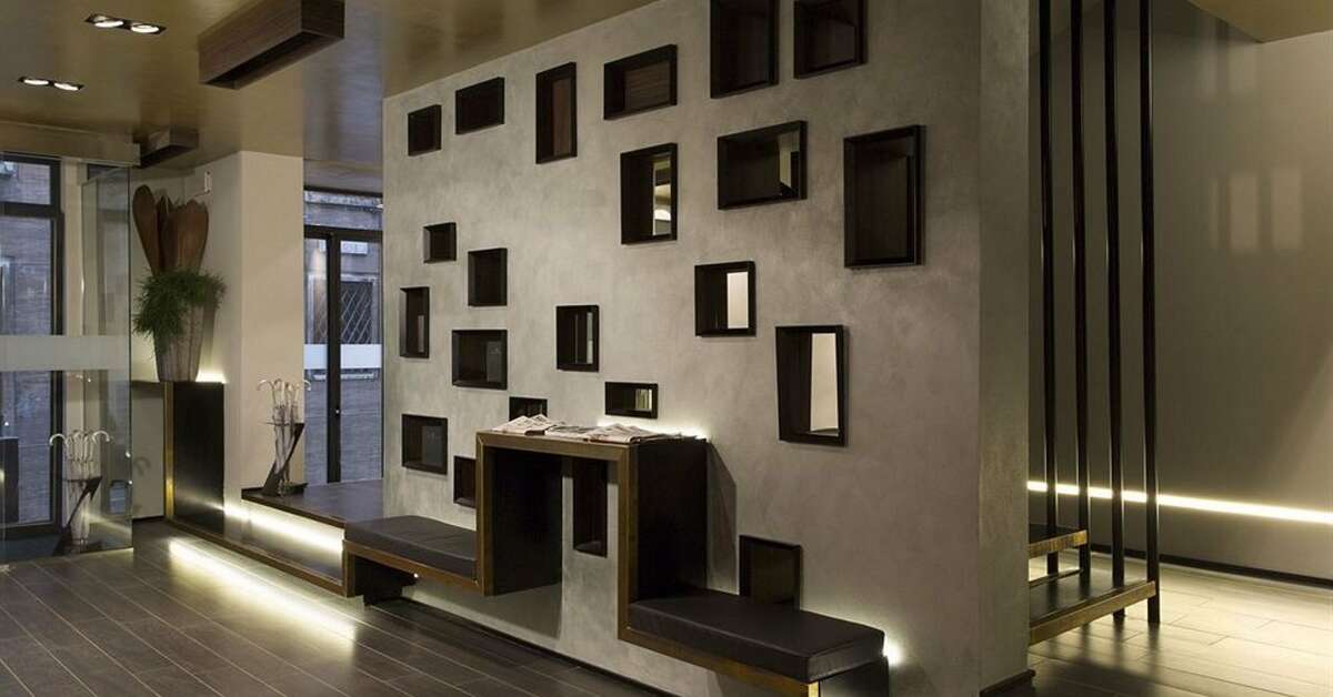 Een foto van het interieur van Palazzo Navona Hotel
