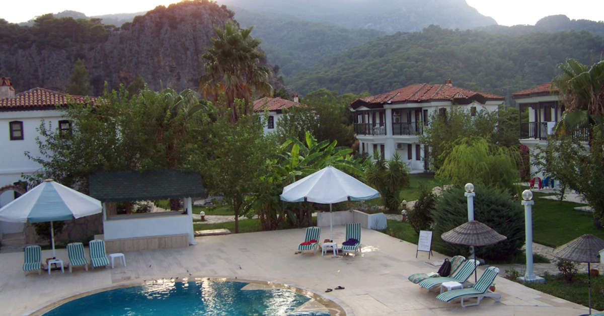 Een foto van een overzicht van Club Mel Holiday Resort
