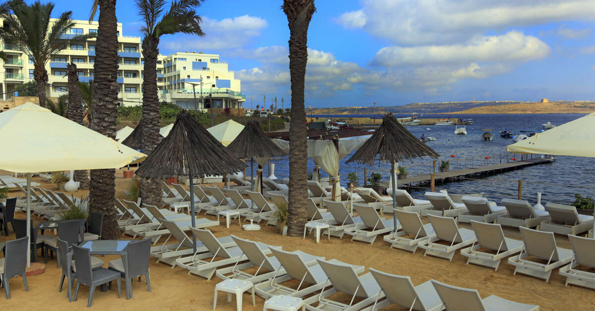 Een foto van het strand bij Riviera Spa Resort