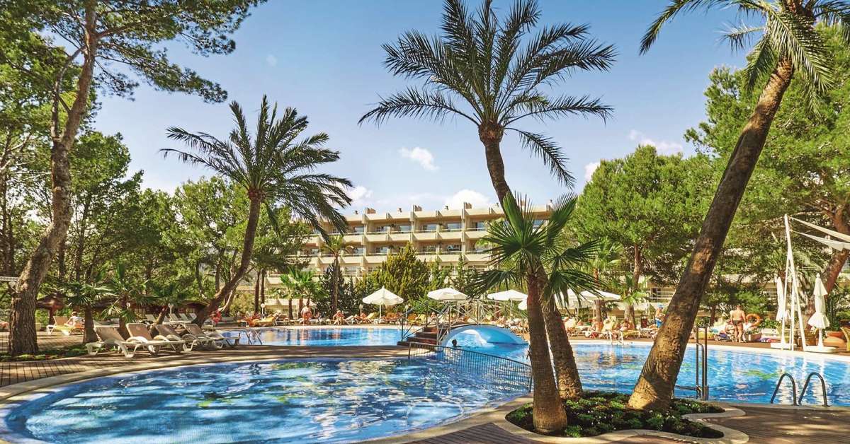 Een foto van het zwembad bij Allsun Hotel Bella Paguera