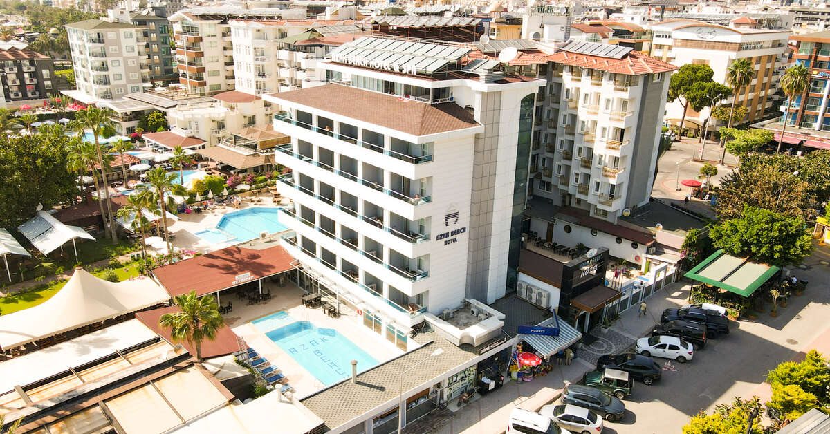 Een foto van het zwembad bij Azak Beach Hotel