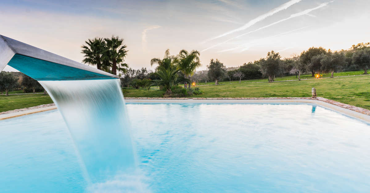 Ein Foto vom Pool im Vila Valverde Design & Country Hotel