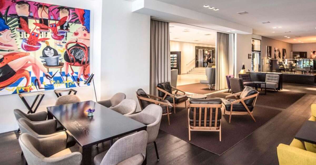 Een foto van het interieur van Pullmann Eindhoven Cocagne