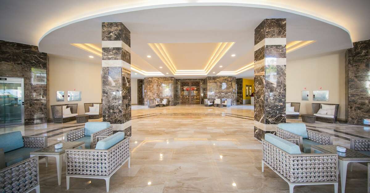 Een foto van het interieur van Majestic Mirage Punta Cana