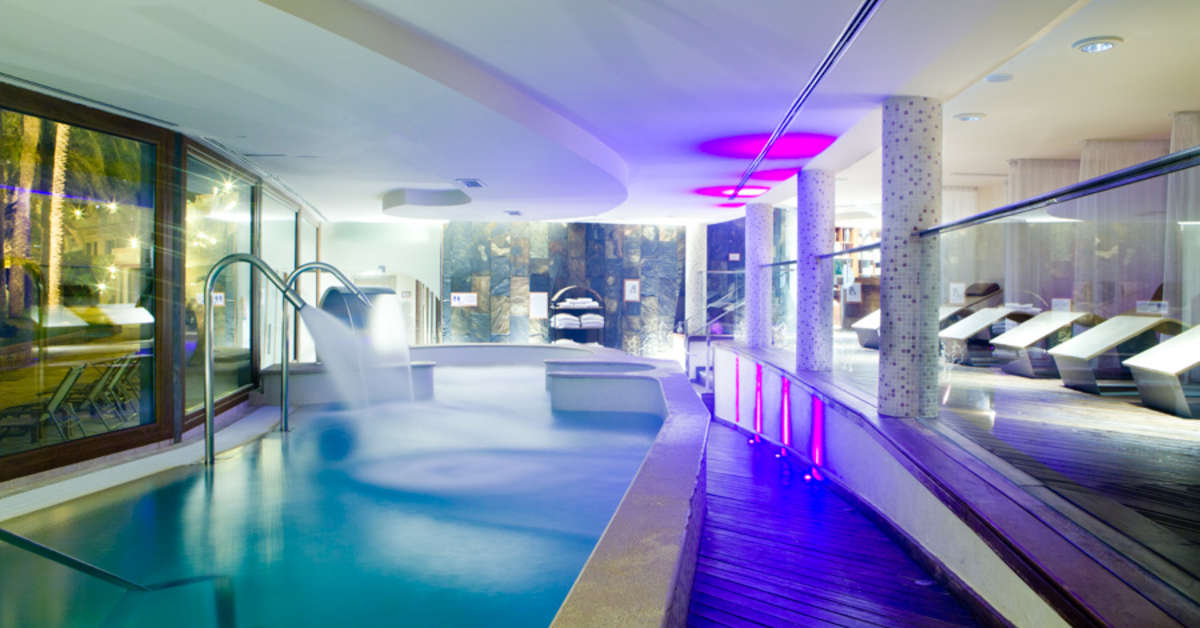 Een foto van het zwembad bij Hotel Nixe Palace