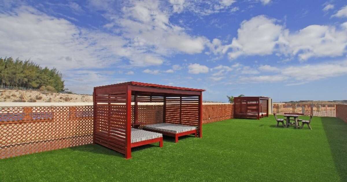 Een foto van het terras bij Hotel Kn Matas Blancas