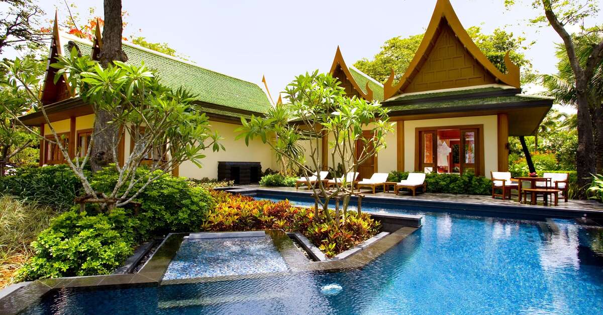 Een foto van het zwembad bij Hyatt Regency Hua Hin