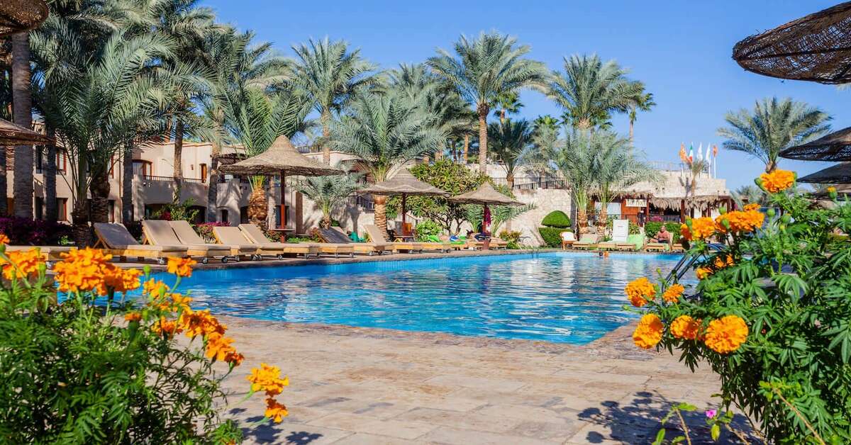 Ein Foto vom Pool im Tamra Beach Resort