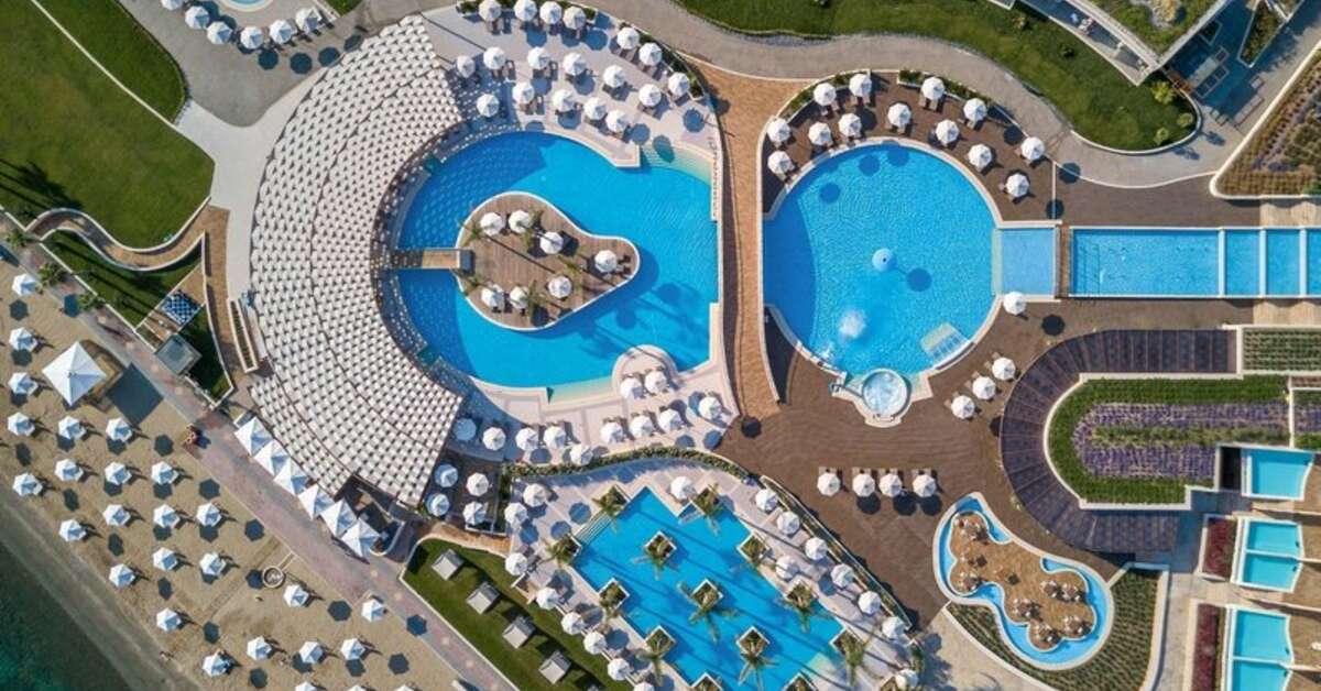 Een foto van het zwembad bij Miraggio Thermal Spa Resort