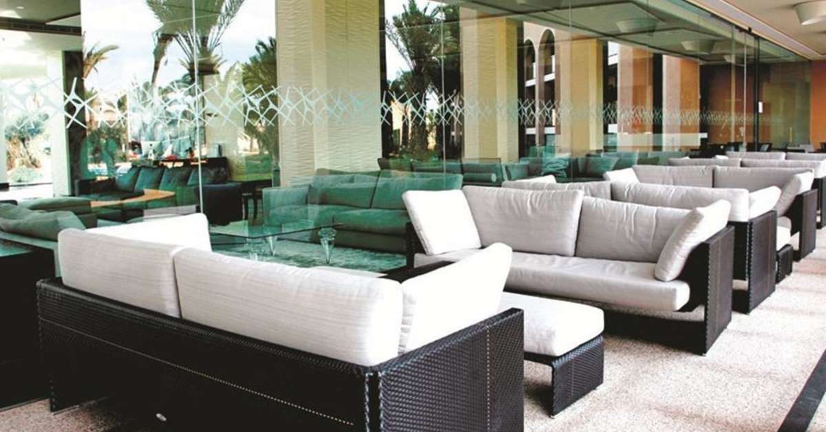 Een foto van het interieur van Hotel Golf Almerimar