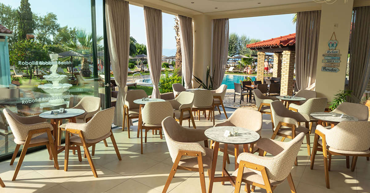Een foto van de faciliteiten bij Aparthotel Robolla Beach