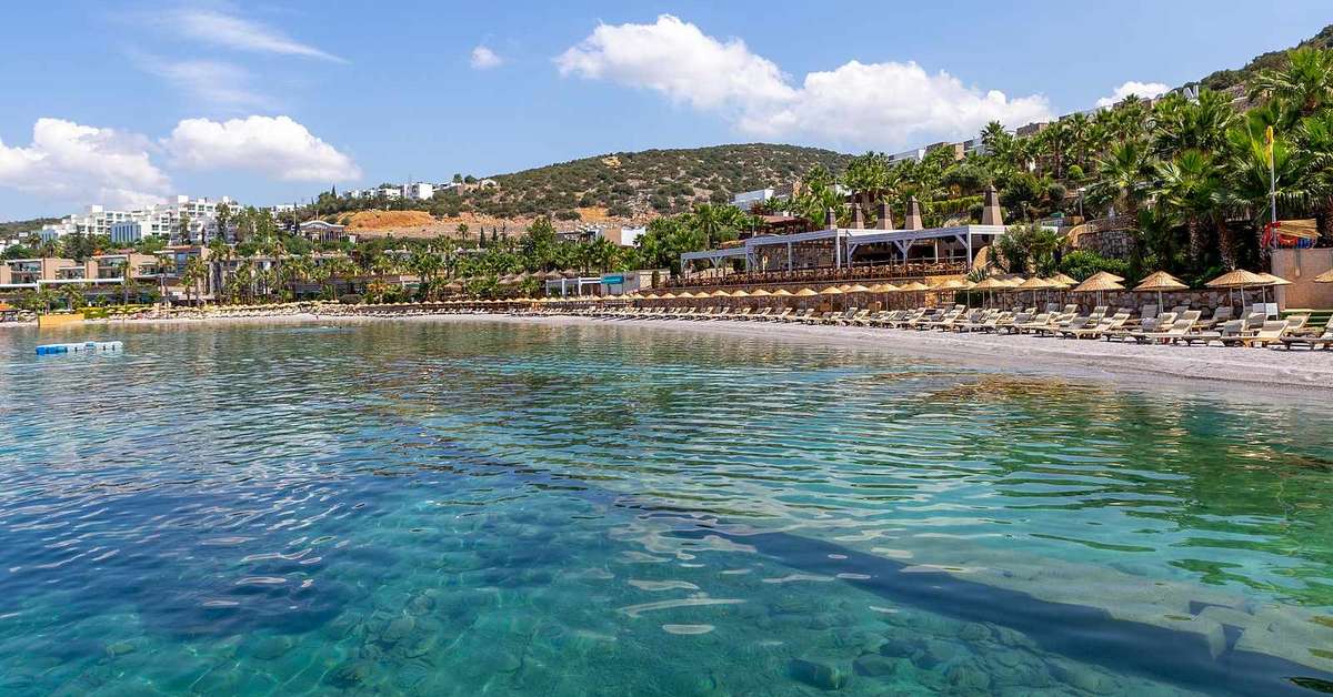 Een foto van het strand bij Magic Life Bodrum
