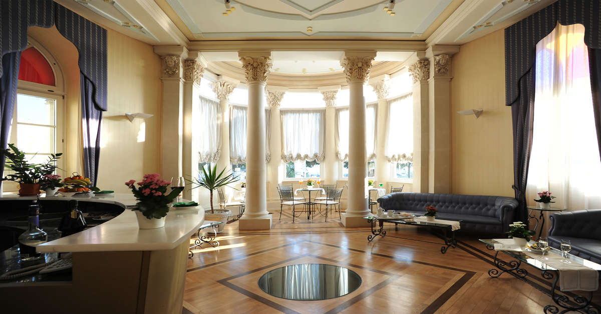 Een foto van de faciliteiten bij Grand Hotel Ortigia