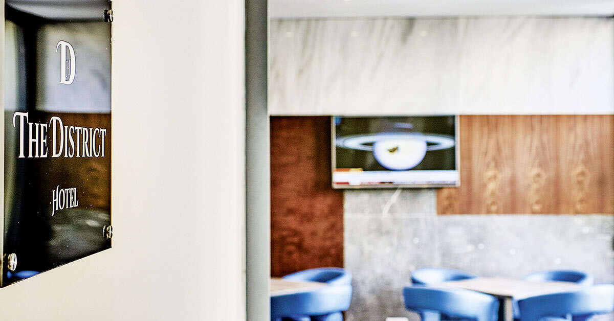 Ein Foto vom Innenbereich im The District Hotel