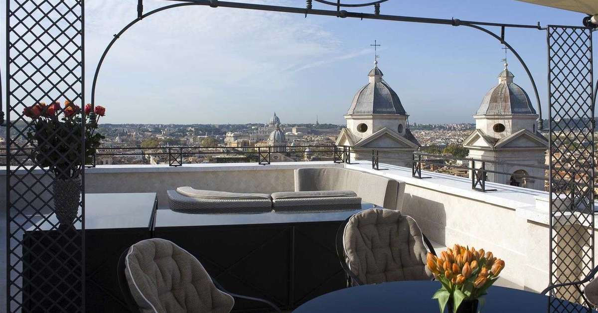 Een foto van Hassler Roma Hotel