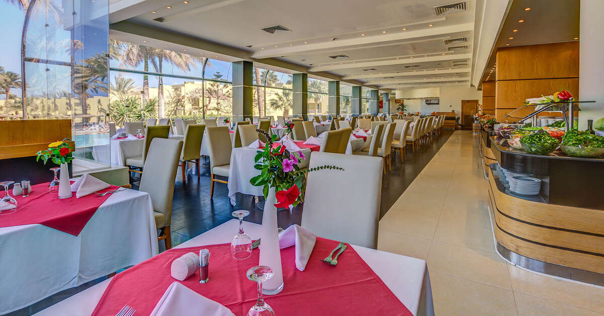Ein Foto von den Einrichtungen im Palm Beach Resort