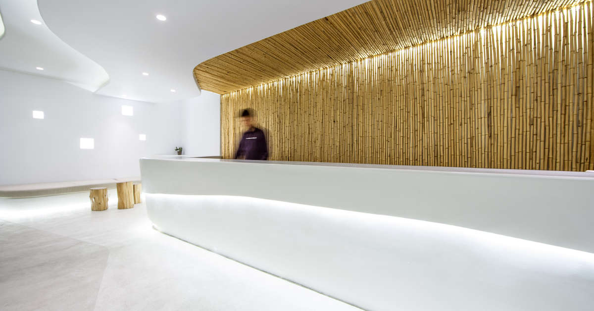 Een foto van het interieur van Andronikos Hotel
