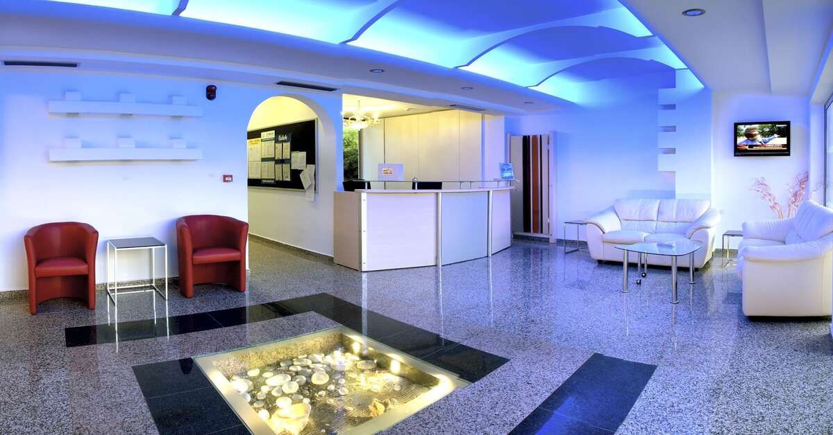 Een foto van het interieur van Kolymbia Bay Art Hotel