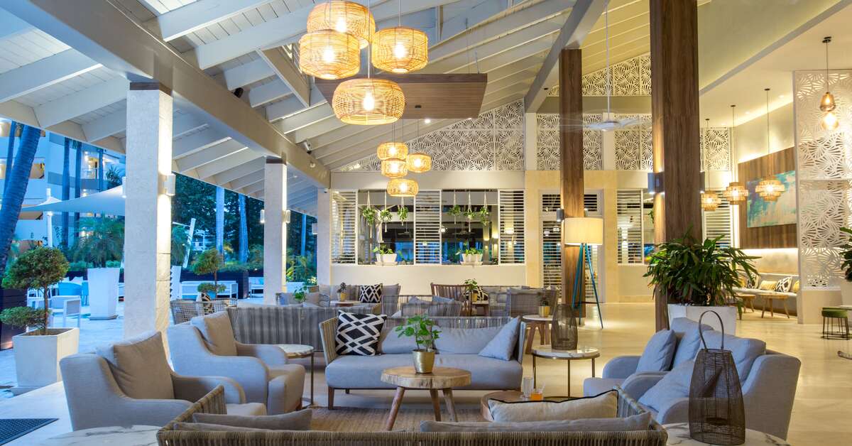 Een foto van het interieur van Vista Sol Punta Cana