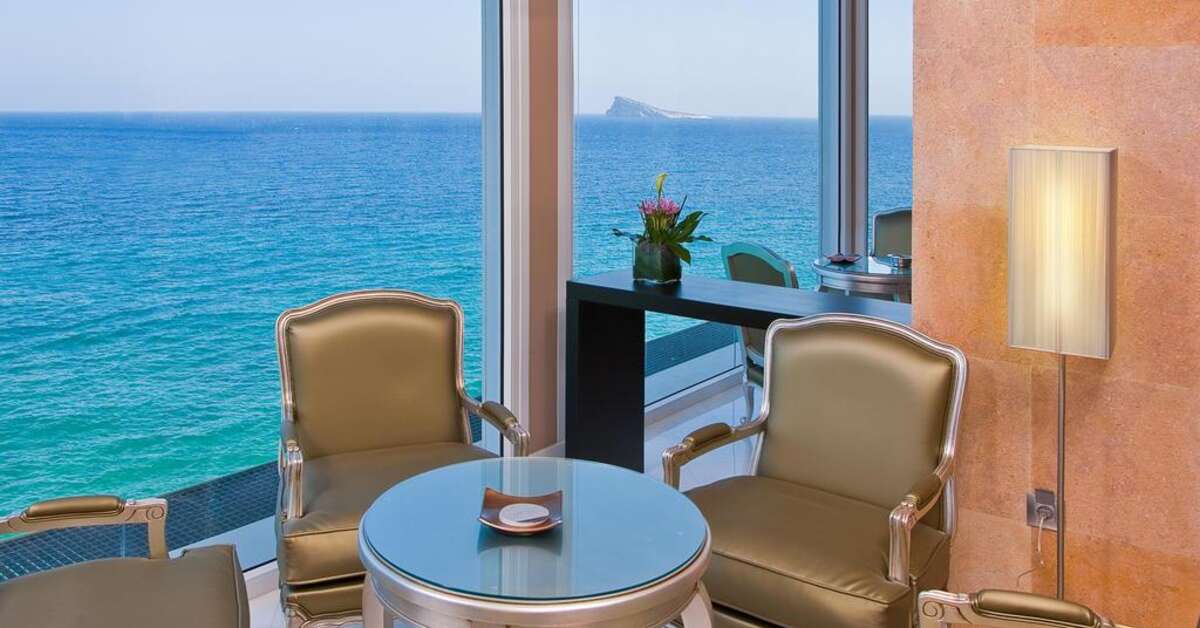 Een foto van het interieur van Villa Venecia Hotel Boutique Gourmet