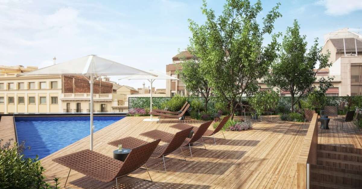 Een foto van de faciliteiten bij Ocean Drive Barcelona