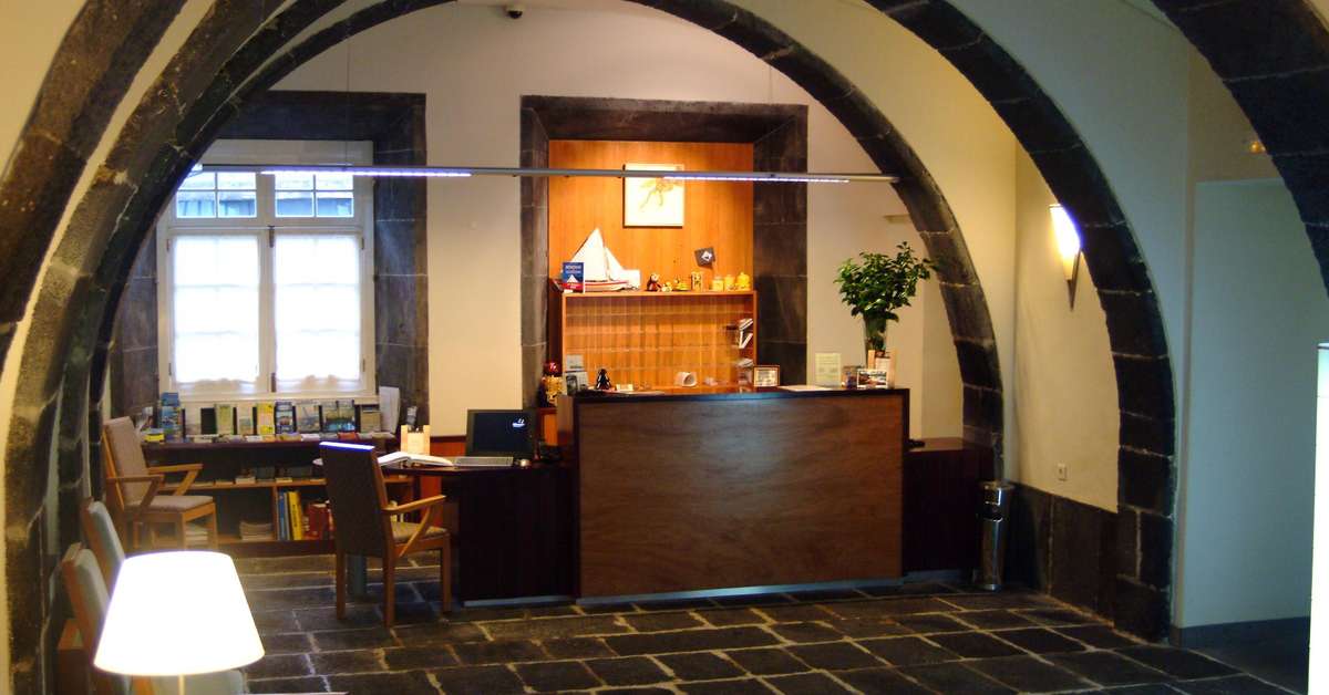 Een foto van het interieur van Hotel Do Colegio